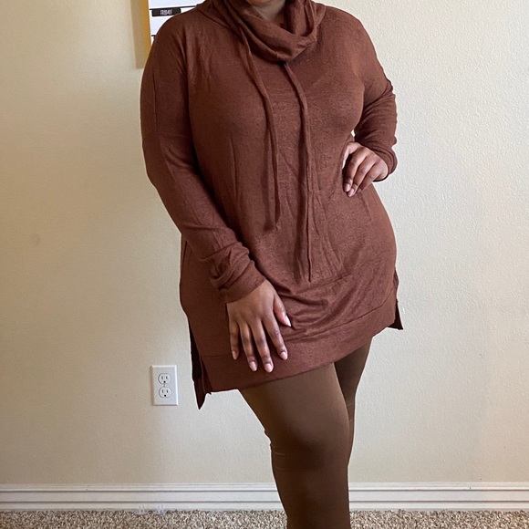 Plus Size Lt. Brown Set - Picture 2 of 3